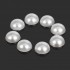 Klijais klijuojami perlai "White pearl" 4mm